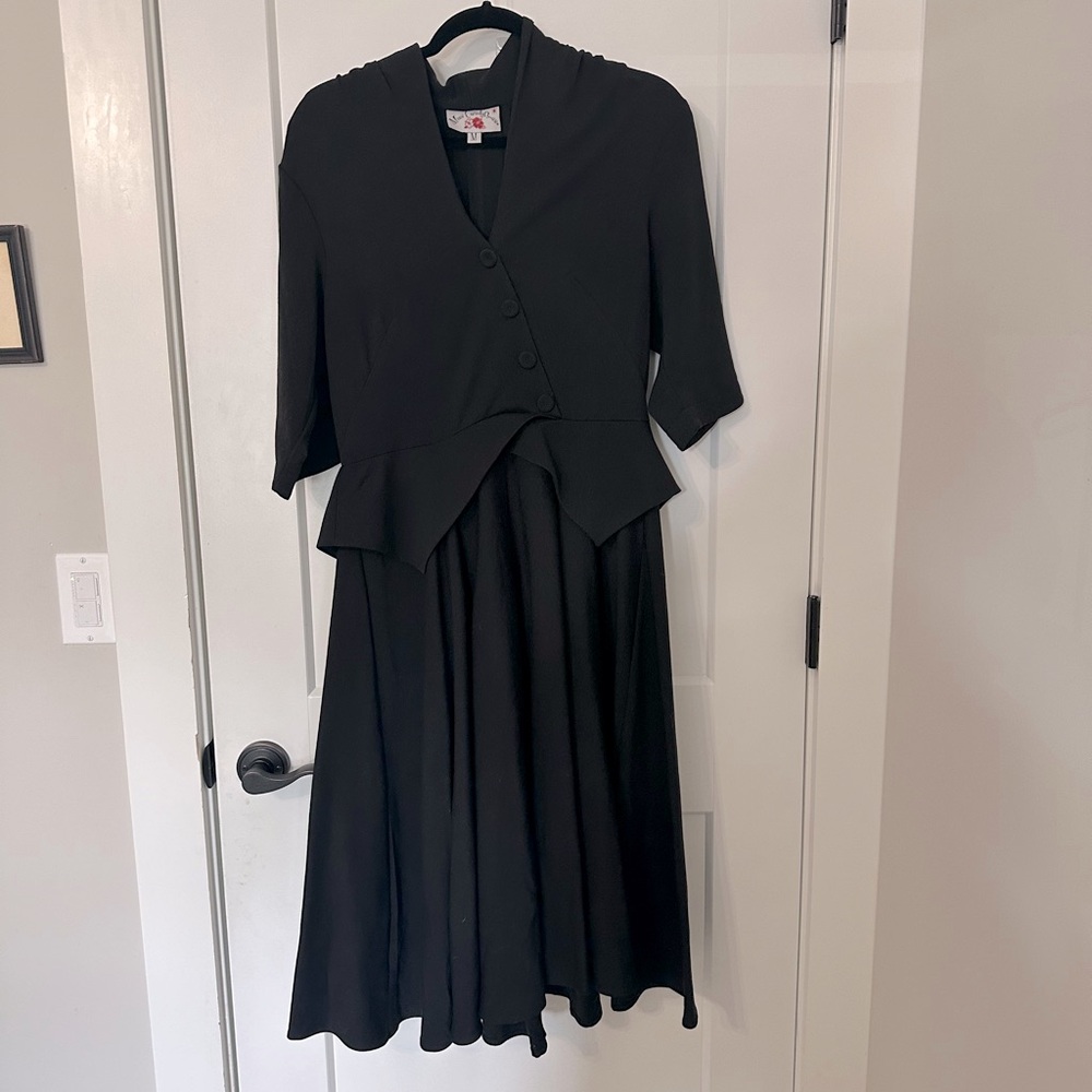 Miss Candyfloss vintage style midi dress